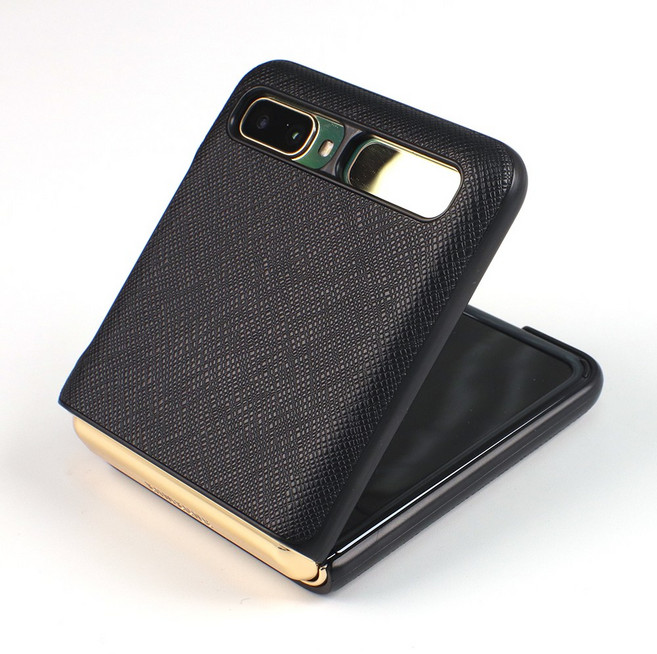 루스톤 갤럭시 Z플립 사피아노 가죽 케이스