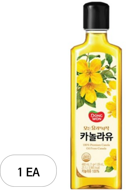 동원 카놀라유, 480ml, 1개