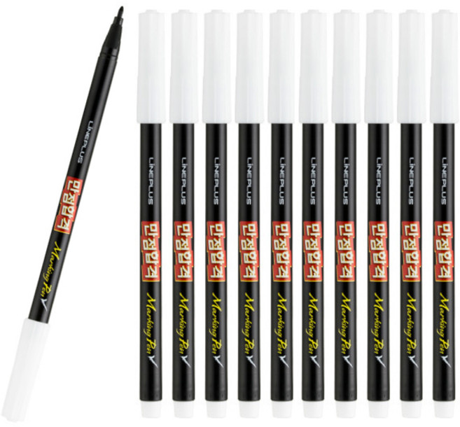 라인플러스 만점합격 컴퓨터용 싸인펜 12입 1타, 20개