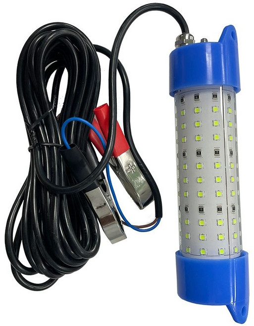 수중 집어등 150w집어등 호래기 베이시크 클립 선상, 백광 12V 60W 5m 선, 1개
