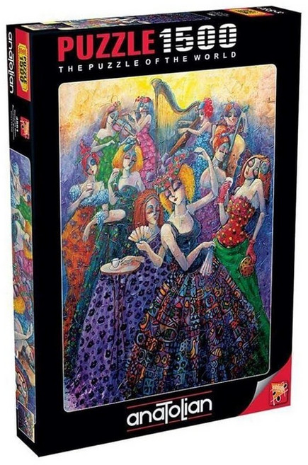Anatolian 퍼즐 - 로맨틱 볼룸 1500피스 직소 퍼즐 # 4561, Anatolian 퍼즐 - 로맨틱 볼룸, 1500피스, Romantic Ballroom
