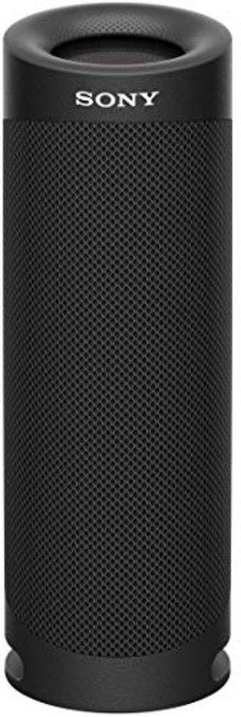 소니(SONY) 무선 포터블 스피커 SRS-XB23B 방수/방진/방청/녹방지/블루투스/마이크 포함/최대 12시간 연속 재생 2020년 모델/블랙