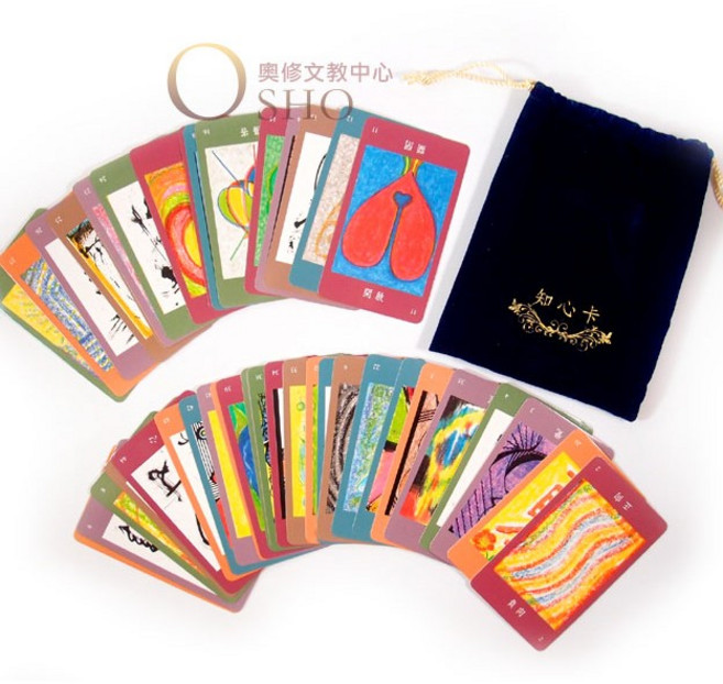 知心卡 心靈牌卡組 (含絨布袋及44張牌), 1個
