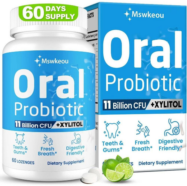 구강 유산균 110억 프로바이오틱스 60정 2개월 분, 1개