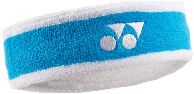 요넥스 스포츠 헤어밴드 블루 배드민턴 테니스 배구 밴드, 1개