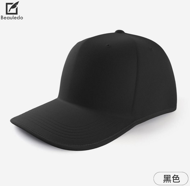 Beauledo 無痕一體五片式棒球帽 男款 可折疊大簷鴨舌帽