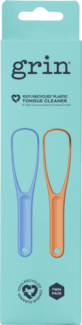 그린(grin) 내추럴 뉴질랜드 혀클리너 듀오, 1개, 2개입, 17cm