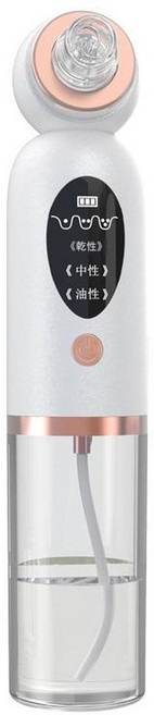 小氣泡黑頭儀家用美容儀器 三種吸力模式, 1個, 白色 - HY25 中文版 - HY25