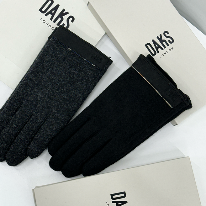 [백화점 정품] DAKS 닥스 남성 모직 겨울 장갑