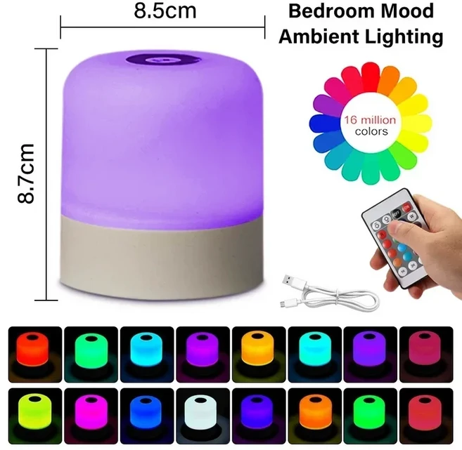 무드등 줄조명 인테리어 간접 LED 무선 조명등 수면 우주빔 램프 독서 침실 화이트 RGB 색상 디 밍이 가능, 01 16 Colors Remote