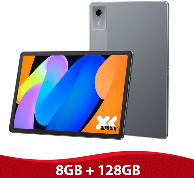 레노버 샤오신 패드 11 2025 탭 128GB 256GB ROM 미디어텍 디멘시티 6300 11인치 2.5K 화면 7040mAh WIFI, 02 Standard, 03 8GB 128GB Grey