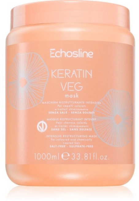 에코스라인 케라틴 베그 헤어 마스크 1000ml, 1개, 1L