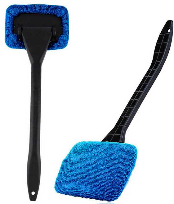 성에와 물기를 자동차 앞유리 한 번에 닦는 청소 도구, 1개, 푸르 디 푸 른