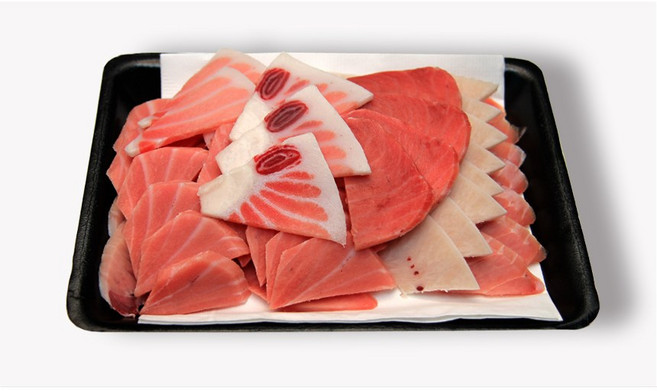 손질 필요없는 모둠 참치회 슬라이스 500g, 1개