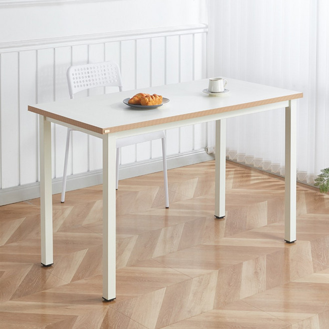 레인저테이블 포밍 사무용 다용도 책상 학생 공부 게이밍 데스크 1200x450, 메이플비치+블랙(WWD512-MBB)