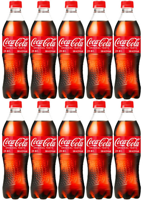 코카콜라 업소용, 500ml, 10개