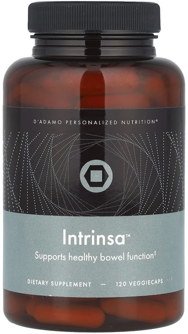 D'adamo 게놈 뉴트리셔널 인트린사 120 베지캡슐, 단색, 120정, 1병 - 쿠팡