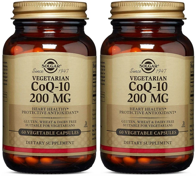 솔가 베지테리언 CoQ-10 200mg 베지터블 캡슐, 2개, 60정 - 쿠팡