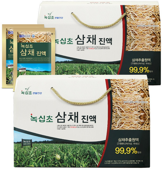 녹십초 삼채진액, 60개, 80ml