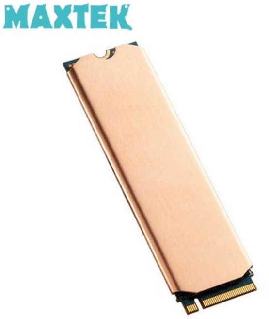 무배 MT532 M.2 NVMe 2280 SSD 구리 히트싱크 방열판, 1개