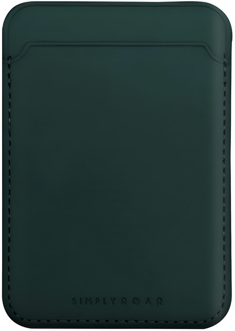 심플리로어 휴대폰 레더 카드 포켓 접착식, 딥그린, 1개