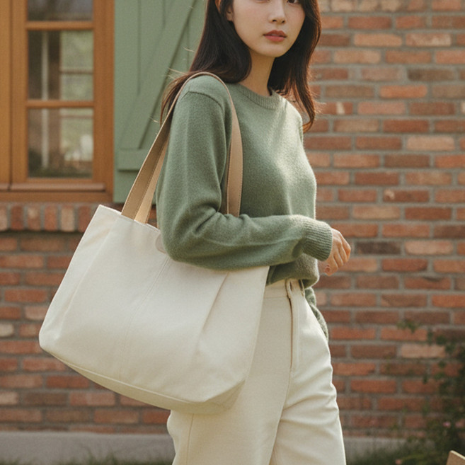 루타미 소프트 데일리 캔버스 백