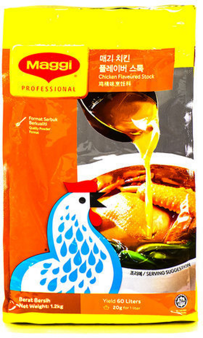 매기 치킨 플레이버 스톡 분말 치킨스탁 육수, 1개, 1.2kg
