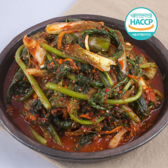 전라도에서 만든 열무얼갈이김치 2kg, 1개, 1g