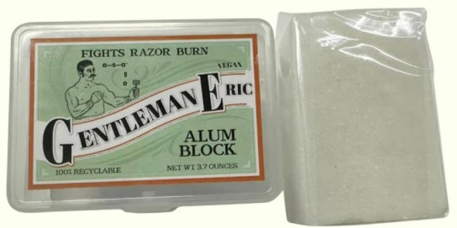 3.7 플라스틱 케이스에 담긴 알럼 블록 여행용 면도 스티픽 릴리프 애프터쉐이브 쉐이브 스톤 천연 데오도란트 알루미늄 무첨가, [01] 옵션1 - 쿠팡
