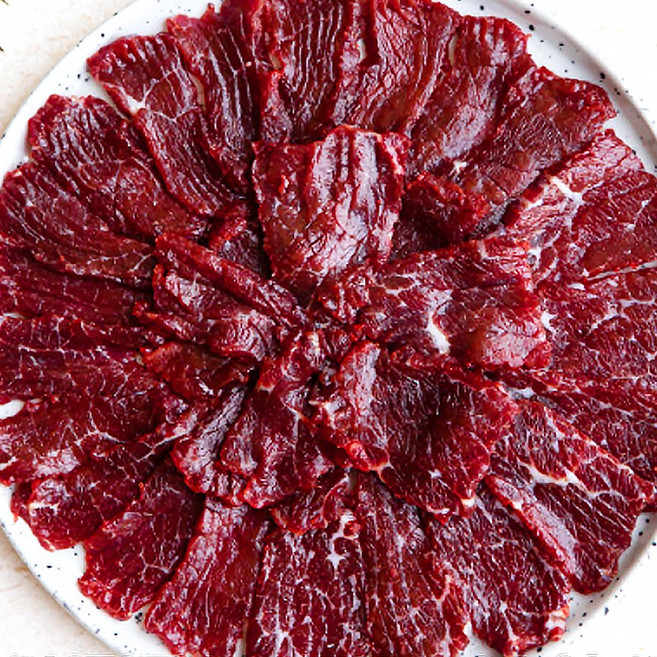 한우육회 뭉티기 육회 150g 양념장 소고기육회, 한우 뭉티기 150g + 양념장