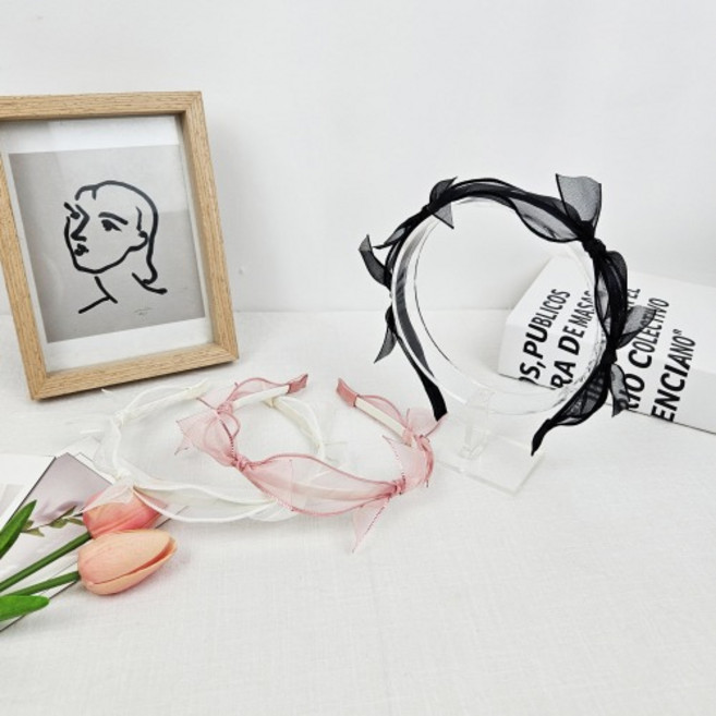 무이토린다 여리 프린세스 리본 헤어밴드