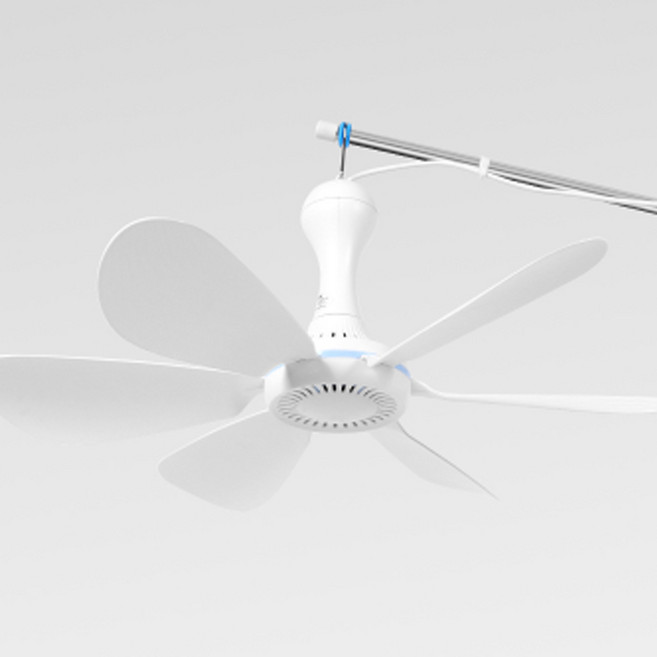 휴대용 실링팬 타프팬 천장형 선풍기, 실링팬 + 리모컨 패키지 추가