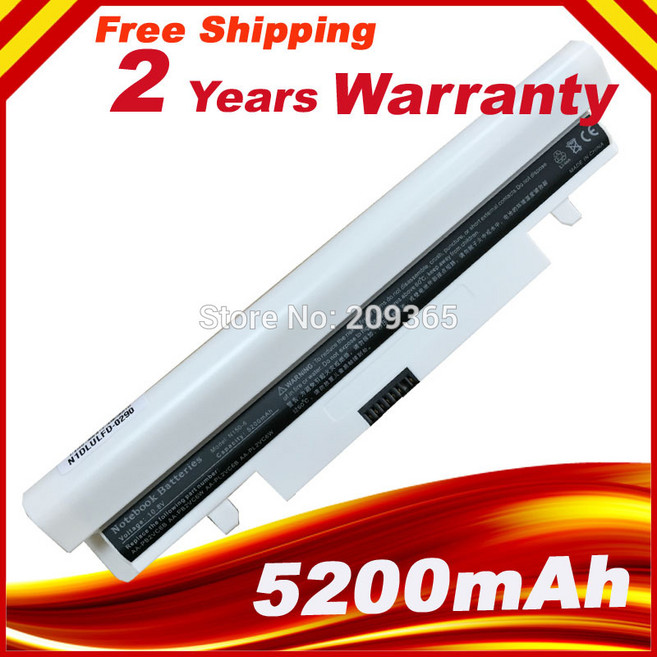 삼성 N143 N145 N148 N150 N250 N250P N260 N260P 플러스용 배터리 AAPB2VC6B AAPB2VC6W AAPL2VC6B AAPL2VC, White_4001 - 5000 MAh