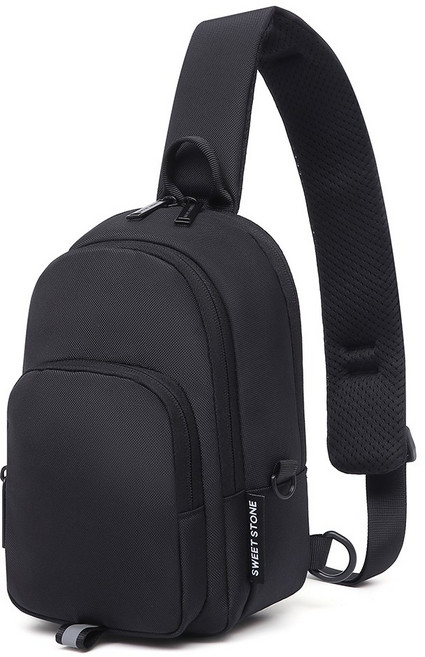 스위스톤 데일리 미니 슬링백 3.5L ST5C44, 블랙