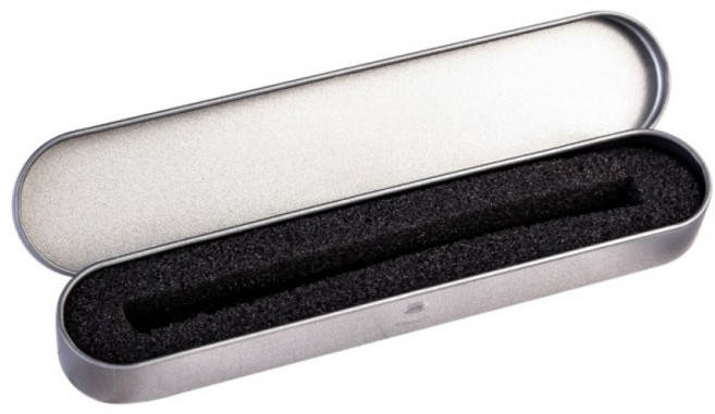 1pcs 간단한 금속 연필 케이스 패션 비즈니스 사무실 선물 상자 아이들을위한 학교 용품 편지지 스토리지