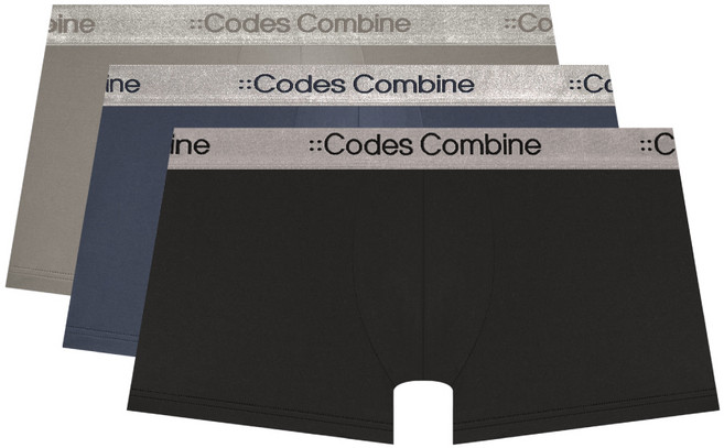 코데즈컴바인이너웨어 딥무드 실버밴딩 드로즈 3종