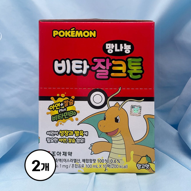 조아제약 비타잘크톤, 20개, 100ml, 망나뇽