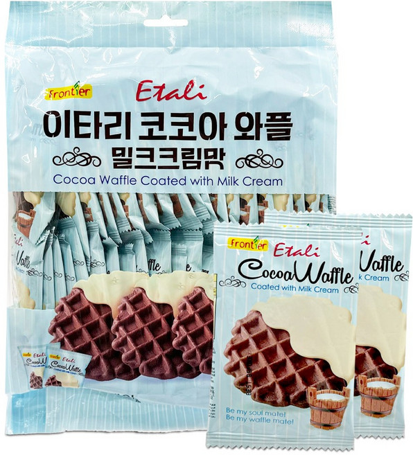 이타리 코코아 와플 밀크크림맛, 280g, 1개