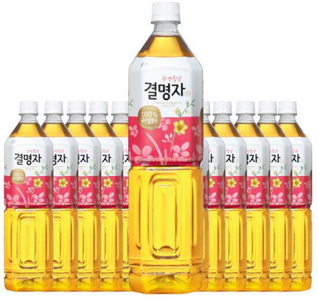 웅진식품 광명찾은 결명자차 12페트, 1.5L, 1개