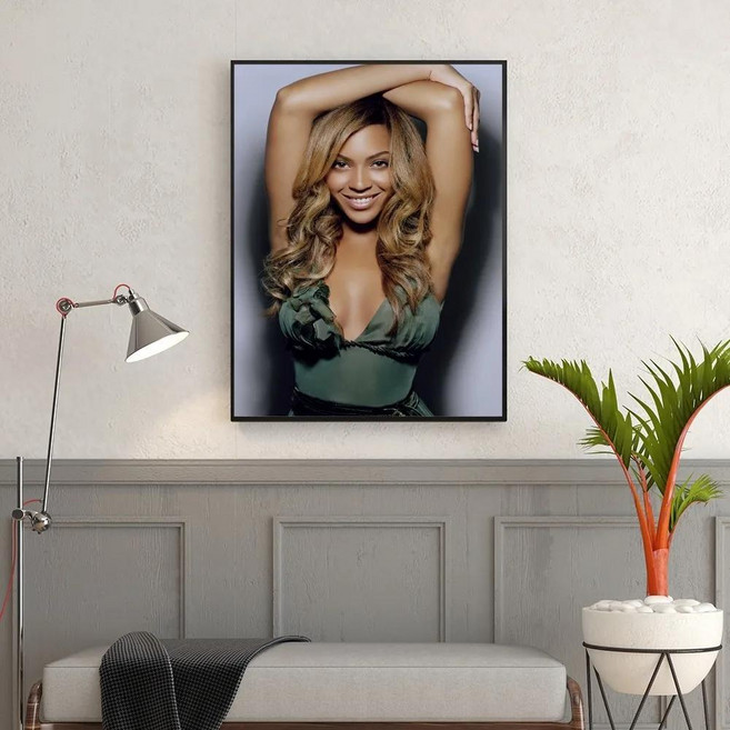 레트로 비욘세 포스터 자기 접착 아트 크래프트 종이 스티커 룸 카페 빈티지 장식 그림, C. 30x45 No Frame, 6. z7, 1개