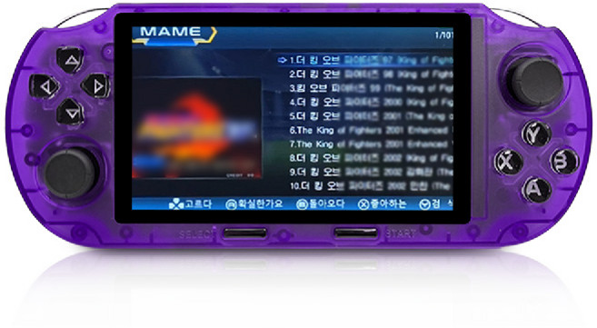 SF3000HD 오락실 휴대용 게임 콘솔 레트로 게임기 플레이어 11000 클래식 게임 지원 TV 출력 [한국어 지원], 01