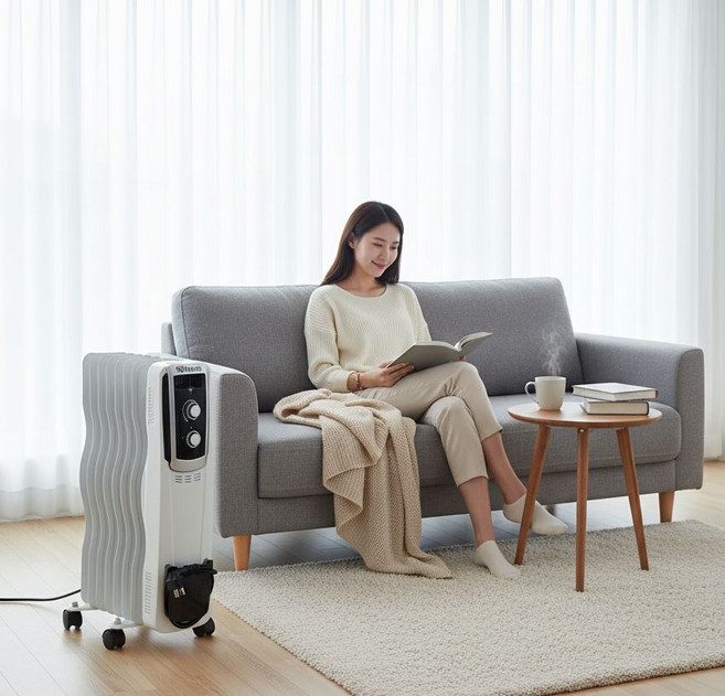 대성하이원 전기 라디에이터 DHR-070 7핀 DHR-090 9핀 DHR-150 15핀 화장실 사무실 난방기 욕실 히터 동파방지 전기난로 가정용 업소용 산업용 난로