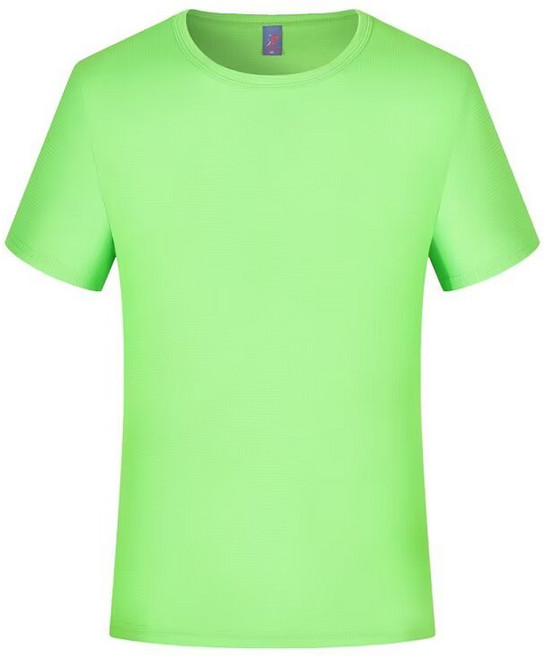夏季新款短袖上衣男【M-4XL】11色可選 素色休閒寬鬆速乾透氣男女同款T恤, 綠色,M