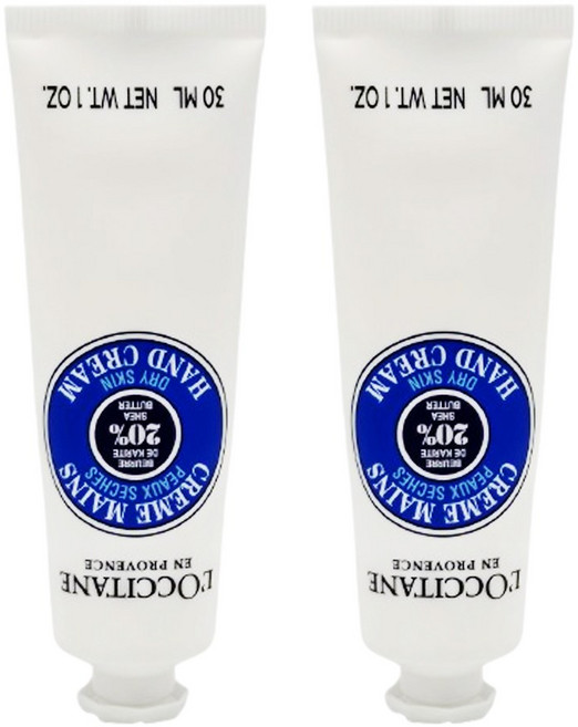 [선물세트 베스트셀러] 록시땅 시어드라이 스킨 핸드크림 30ml 듀오, 시어 드라이 스킨 핸드크림 30ml +30ml, 1세트
