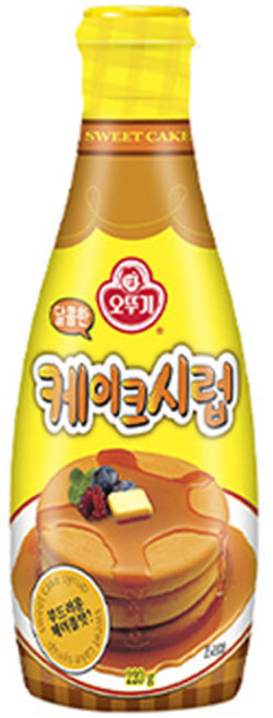 오뚜기 달콤한 메이플 케이크 시럽 팬케이크 핫케이크시럽, 220g, 40개