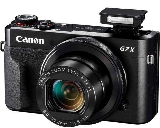 빈티지 카메라 휴대용 캐논 파워샷 G7 X 마크 1066C002 (국제 버전) 블랙