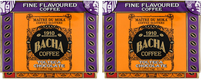 BACHA COFFEE 토테카 초콜릿 커피 기프트박스, 12개입, 2개, 12g