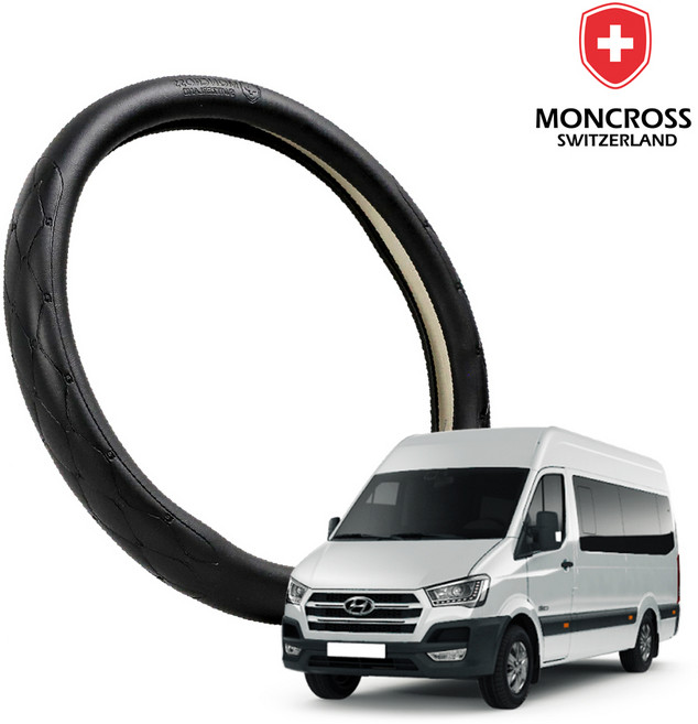 딜온 몽크로스 프리미엄 엠보 퀼팅 핸들커버, 쏠라티 블랙