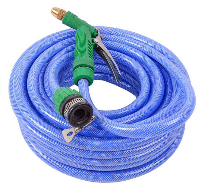 30m 50m 물호스 분사호스 원예 권취기 주말농장 스텐 정원호스 하수관 타카기 수도관, 60m 프리미엄 오션 튜브+총구+이음쇠, 1개