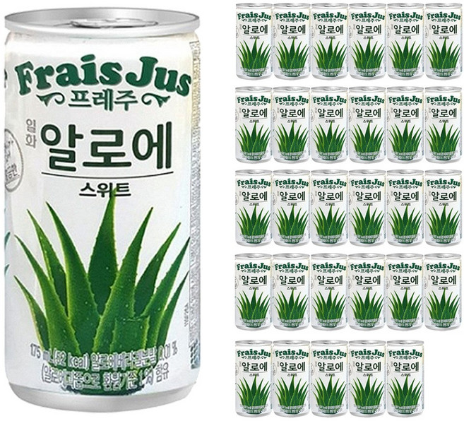일화 프레주 알로에스위트 175ml, 30개